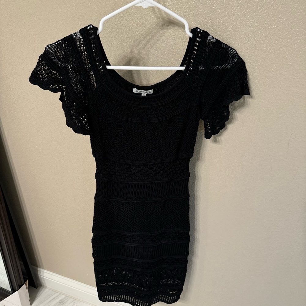 Ronny KOBO Black dress size XS